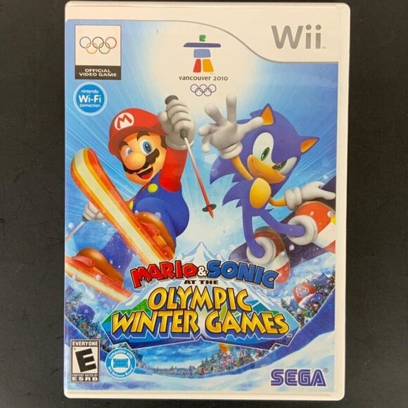 Mario & Sonic at the Olympic Winter Games Nintendo Wii 2009 Complete in Case - Picture 1 of 3